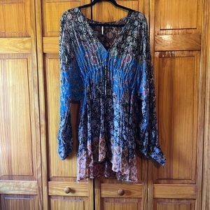 Free people long sleeve dress